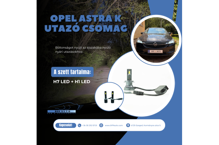 Opel Astra K utazó csomag